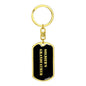 Soldier's Grandfather v2 - Luxury Dog Tag Keychain