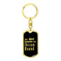 Ibizan Hound v2 - Luxury Dog Tag Keychain