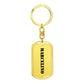 Marcelino - Luxury Dog Tag Keychain