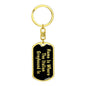Italian Greyhound's Home v2 - Luxury Dog Tag Keychain