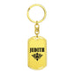 Judith v01a - Luxury Dog Tag Keychain