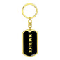 Maurice v3 - Luxury Dog Tag Keychain