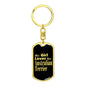 Australian Terrier v2 - Luxury Dog Tag Keychain