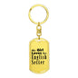 English Setter - Luxury Dog Tag Keychain