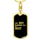 Boxer v2 - Luxury Dog Tag Keychain