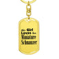 Miniature Schnauzer - Luxury Dog Tag Keychain