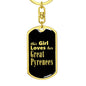 Great Pyrenees v2 - Luxury Dog Tag Keychain