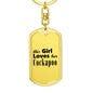 Cockapoo - Luxury Dog Tag Keychain