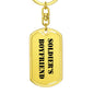 Soldier's Boyfriend - Luxury Dog Tag Keychain