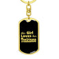 Tonkinese v2 - Luxury Dog Tag Keychain