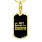 Himalayan v2 - Luxury Dog Tag Keychain