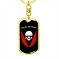 72nd Mechanized Brigade (Ukraine) v3 - Luxury Dog Tag Keychain