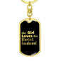 Bluetick Coonhound v2 - Luxury Dog Tag Keychain