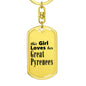 Great Pyrenees - Luxury Dog Tag Keychain