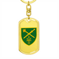 Operational Command North (Ukraine) - Luxury Dog Tag Keychain