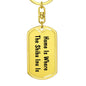 Shiba Inu's Home - Luxury Dog Tag Keychain
