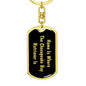 Chesapeake Bay Retriever's Home v2 - Luxury Dog Tag Keychain
