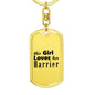 Harrier - Luxury Dog Tag Keychain