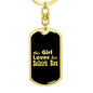 Selkirk Rex v2 - Luxury Dog Tag Keychain