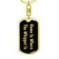 Whippet's Home v2 - Luxury Dog Tag Keychain