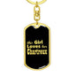 Chartreux v2 - Luxury Dog Tag Keychain
