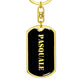 Pasquale v2 - Luxury Dog Tag Keychain