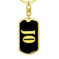 Jo v02 - Luxury Dog Tag Keychain