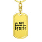 Cymric - Luxury Dog Tag Keychain