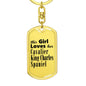 Cavalier King Charles Spaniel - Luxury Dog Tag Keychain