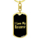 Love My Havanese v2 - Luxury Dog Tag Keychain