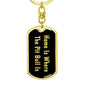Pit Bull's Home v2 - Luxury Dog Tag Keychain