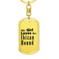 Ibizan Hound - Luxury Dog Tag Keychain
