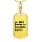 Neapolitan Mastiff - Luxury Dog Tag Keychain