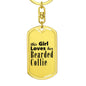 Bearded Collie - Luxury Dog Tag Keychain
