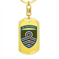 59th Motorized Infantry Brigade (Ukraine) - Luxury Dog Tag Keychain