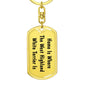 West Highland White Terrier's Home - Luxury Dog Tag Keychain