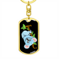 Koala 02-2 - Luxury Dog Tag Keychain