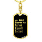 Parson Russell Terrier v2 - Luxury Dog Tag Keychain