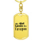 Cavapoo - Luxury Dog Tag Keychain