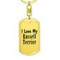 Love My Russell Terrier - Luxury Dog Tag Keychain
