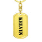 Kelvin - Luxury Dog Tag Keychain