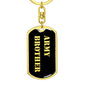 Army Brother v2 - Luxury Dog Tag Keychain