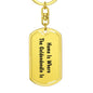 Goldendoodle's Home - Luxury Dog Tag Keychain