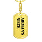 Airman's Niece - Luxury Dog Tag Keychain