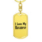 Love My Havanese - Luxury Dog Tag Keychain