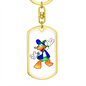 Duck - Luxury Dog Tag Keychain