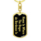 Dogue de Bordeaux's Home v2 - Luxury Dog Tag Keychain