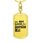 Australian Mist - Luxury Dog Tag Keychain