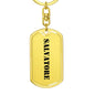 Salvatore - Luxury Dog Tag Keychain