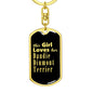 Dandie Dinmont Terrier v2 - Luxury Dog Tag Keychain